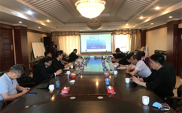 省自然資源廳專家組蒞臨達蓮公司調研海洋優勢產業項目